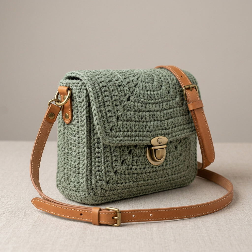 The Solstice Crossbody – Sage Green